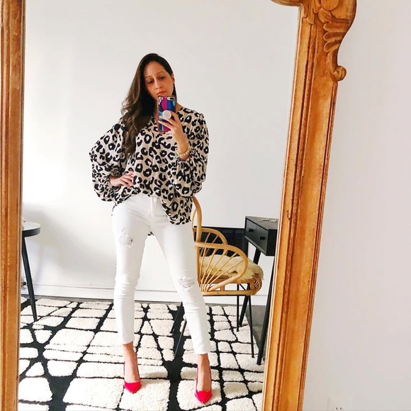 Animal Print Blouse - Picture 5 of 6